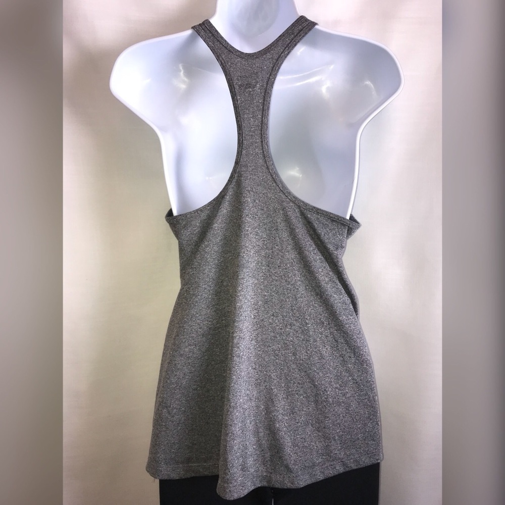 Old Navy dark gray running/athletic tank top. - Picture 3 of 3
